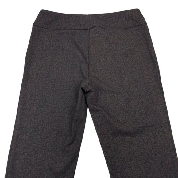 LISETTE L Straight Leg Pull On Pants Sz 12 Cheetah Print - Picture 6 of 6